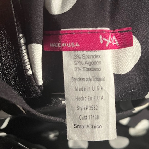 Size small. Polka dot Puffy dresses - Picture 3 of 3